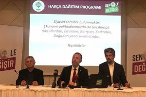 HDP ekonomik vaatlerini açıkladı