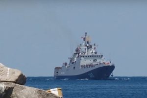 Görevlerini tamamlayan Rus gemileri Akdeniz'den ayrıldı