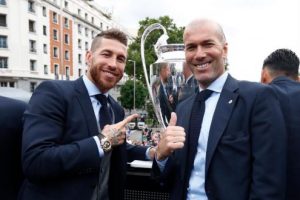 Sergio Ramos'tan Zidane'a veda mesajı!