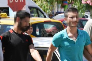 Şüpheliler kovalamaca sonucu yakalandı!