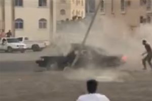 Drift gösterisi kötü bitti