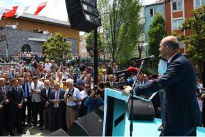 Bakan Soylu cami açılışına katıldı