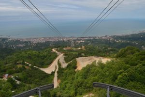 En uzun mesafeli teleferik projesi tamamlandı