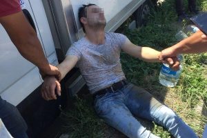 Uyuşturucu kullandığı iddia edilen sürücü kaza yaptı