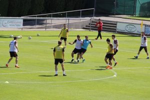 A Milli Futbol Takımı Rusya maçı hazırlıklarını sürdürdü