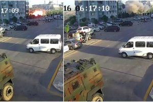 Külliye'nin bombalanmasının yeni görüntüleri ortaya çıktı