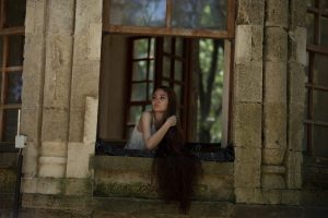 Edirne'de 'Rapunzel' masalı gerçek oldu