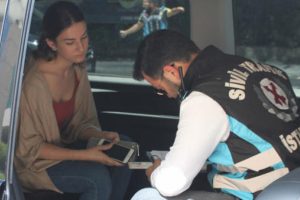 UBER şoför ve yolcularına para cezası!