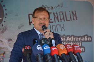 Başbakan Yardımcısı Çavuşoğlu, Bursa Gürsu Adrenalin Park'ın açılışını yaptı