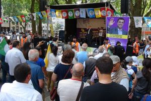 HDP, Berlin'de miting yaptı