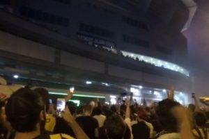 Ali Koç balkon konuşması yaptı