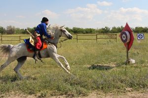 Türkiye'de ilk kez Atlı Okçuluk Spor takımları yarıştı