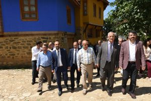 Bursa Cumalıkızık'taki restorasyon çalışmaları sürüyor