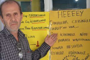 Devamlı veresiye teklif edilince, çareyi bu yöntemde buldu