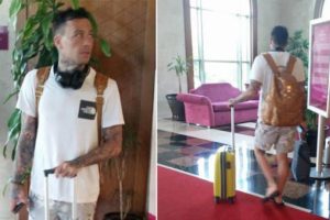 Turistin 'kusursuz planı' kameraya yakalandı!