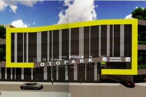 Bursa Karacabey'e modern otopark için ilk kazma vuruldu