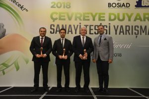 Bursa'da ''Çevreye Duyarlı Sanayi Tesisi Yarışması''nın ödülleri verildi