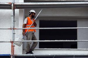 Bursa'da inşaat işçilerinin zorlu ramazan mesaisi