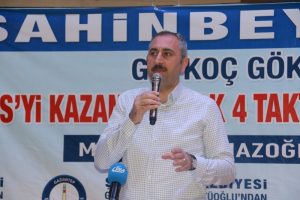 Adalet Bakanı Gül: Apoletini sökmek isteyen Kandil'e gelsin