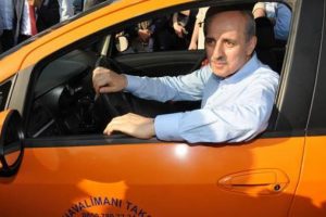 Bakan Kurtulmuş taksicileri ziyaret etti