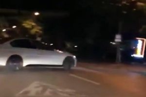 Trafik magandası terör estirdi