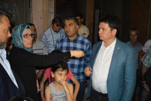 Bursa'da yıkılmayan binalara tepki!