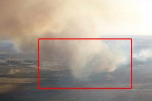 PKK oradaki ev ve arazileri ateşe verdi!