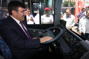 Bingöl'de modern toplu taşıma araçları hizmete girdi