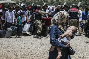 Bayram için giden Suriyelilerin sayısı 46 bini aştı
