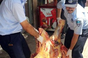 170 kilo bozuk et ele geçti!