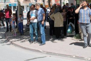 Vatandaşlar olayı böyle izledi