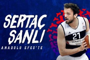 Sertaç Şanlı Anadolu Efes'te