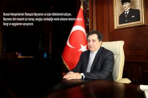 Bursa Valisi Küçük'ten bayram mesajı