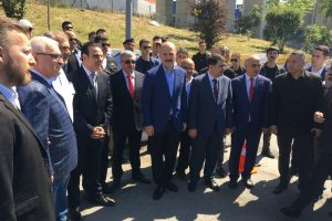 Soylu, 15 Temmuz Demokrasi Otogar'nda denetimde