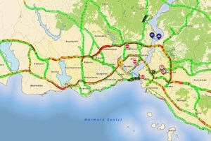 İstanbul'da trafik yoğunluğu sürprizi