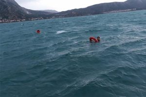 Eğirdir Gölü'nde korku dolu anlar!