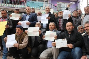 Bursa'da Dürdane Mahallesi'ndeki mağduriyetlere çözüm için ilk adım