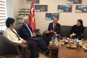 MHP AK Parti heyetini ağırladı