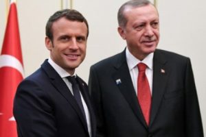 Erdoğan ile Macron'dan telefon görüşmesi