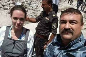 Angelina Jolie Musul'da