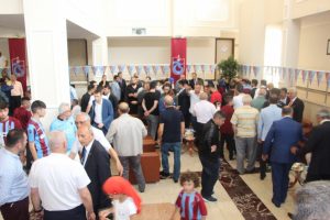 Trabzonspor'da bayramlaşma töreni düzenlendi
