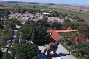 Troya'nın eşsiz tarihi havadan görüntülendi