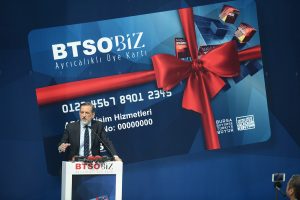 Bursa iş dünyası BTSOBİZ Kart'tan memnun