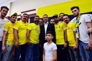 Fenerbahçe'de bayramlaşma töreni yapıldı