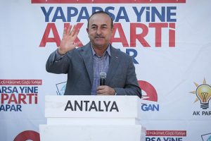 Çavuşoğlu: Türkiye'yi engellemek için her türlü şer ittifakını kurdular