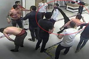 Hastaneden 'doktora tekme' açıklaması!