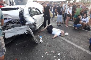 Balıkesir'de zincirleme kaza: 9 yaralı