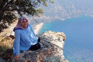 Son fotoğrafını kendi eliyle çekti! 7 aylık hamile kadın...