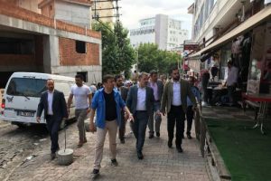Başkan Alatepe'den Suriyeli esnafa baskın denetim