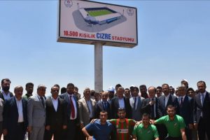 Cizre'ye 10 bin 500 kişilik stadyum